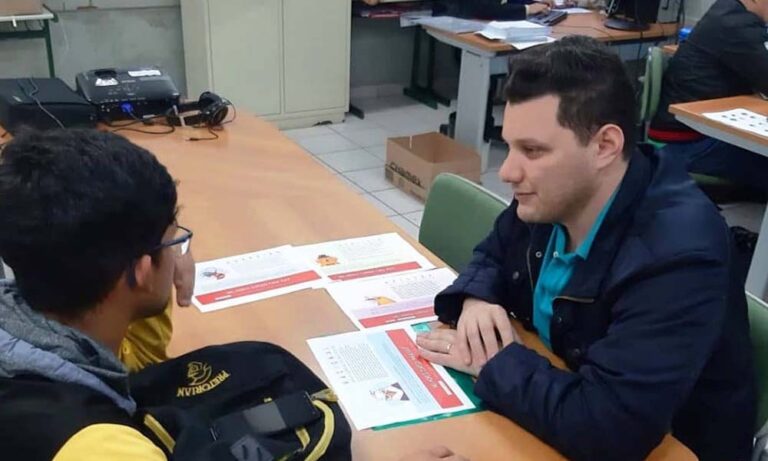 Faculdade Phorte faz a primeira aplicação do seu teste vocacional em escola pública