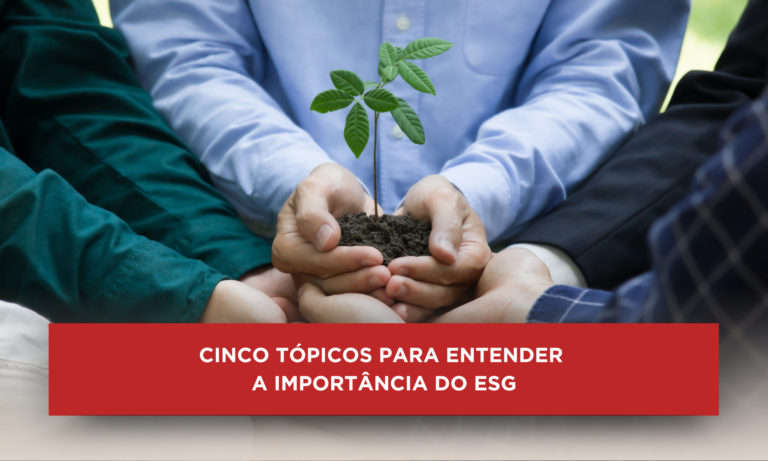 Cinco tópicos para entender a importância do ESG