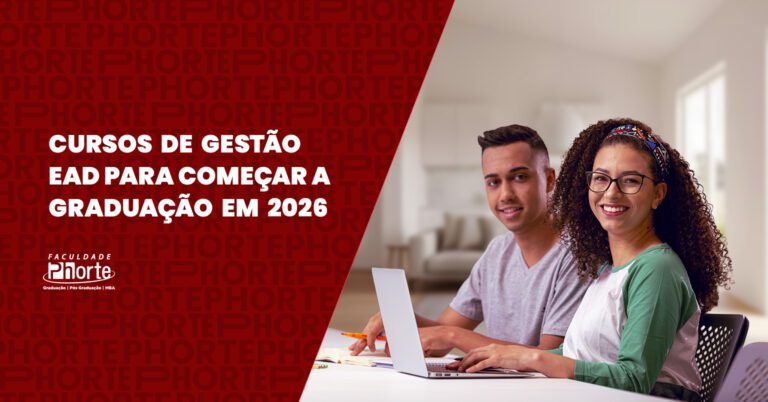 Cursos de Gestão EAD para começar a graduação em 2026