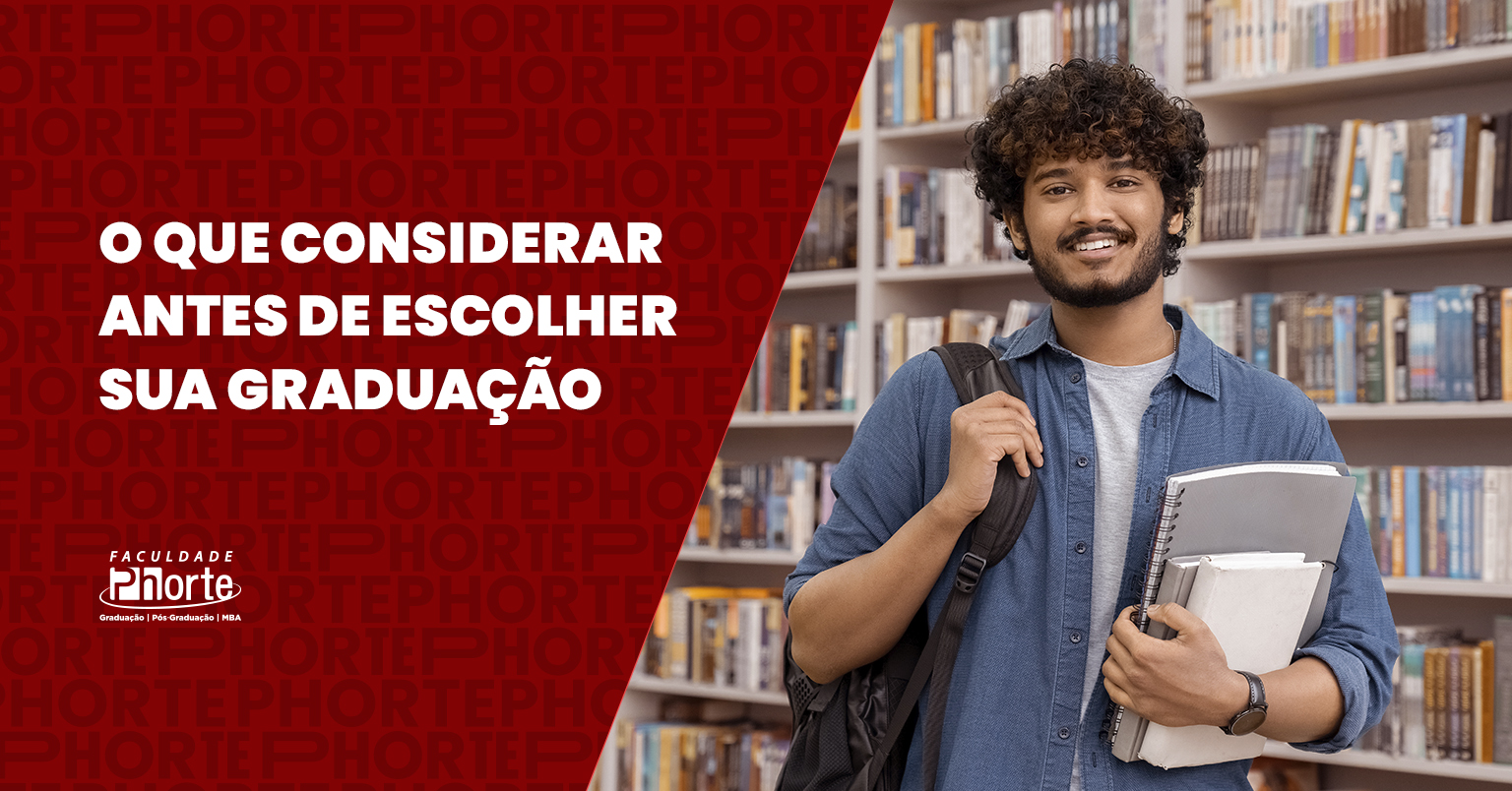 O que considerar antes de escolher sua graduação