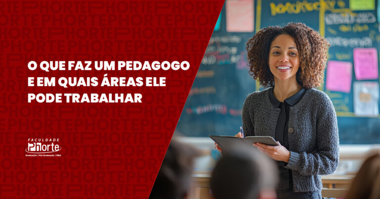 O que faz um pedagogo e em quais áreas ele pode trabalhar