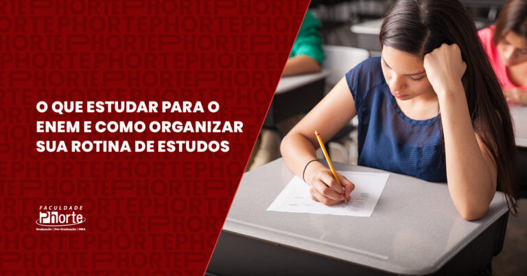 O que estudar para o ENEM: Guia prático e rotina de estudos